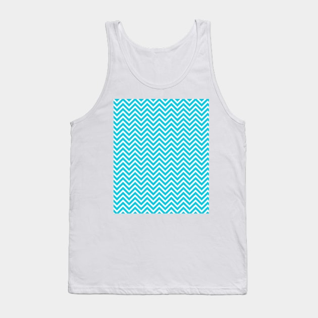 Chevron Print Tank Top by TheLaundryLady